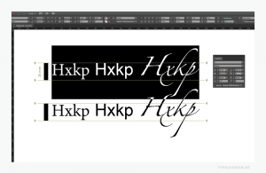 Schriftgrade in der digitalen Typografie sind grundsätzlich relativ, da keine einheitlichen metrologische Bemessungsgrundlagen existieren, um Schriftgrade systematisch zu ermitteln, einheitlich zu bemessen und auf unterschiedlichen Trägermaterialien zu vergleichen. Beispiel: Eine »Minion Pro« von Robert Slimbach, eine »Arial« von Robin Nicholas und Patricia Saunders sowie eine »Zapfino« von Hermann Zapf (1918—2015), gesetzt in Adobe InDesign® CC (2019) im Originalmaßstab (1:1) in der jeweils gleichen Schriftgröße von 20 mm. Die Schriftgrade weichen sowohl optisch als auch rechnerisch erheblich voneinander ab. Eine Bemessungsgrundlage für den Schriftgrad der Open Type Fonts erschließt sich nicht. Infografik: www.typolexikon.de