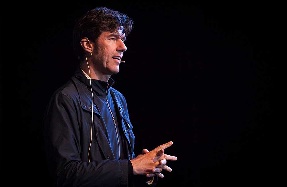 Stefan Sagmeister, Grafikdesigner und Typograf, Österreich und USA, *1962. Foto: Jorj Konstantinov, Lizenz nichtkommerziell, CC BY-NC 2.0.