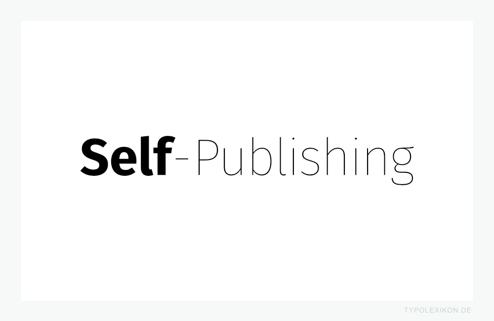 Self-Publishing bezeichnet die eigenverantwortliche Publikation und Distribution gestalteter Werke (z.B. Romane oder Weblogs) durch Autor:innen oder Herausgeber:innen in Eigenregie.